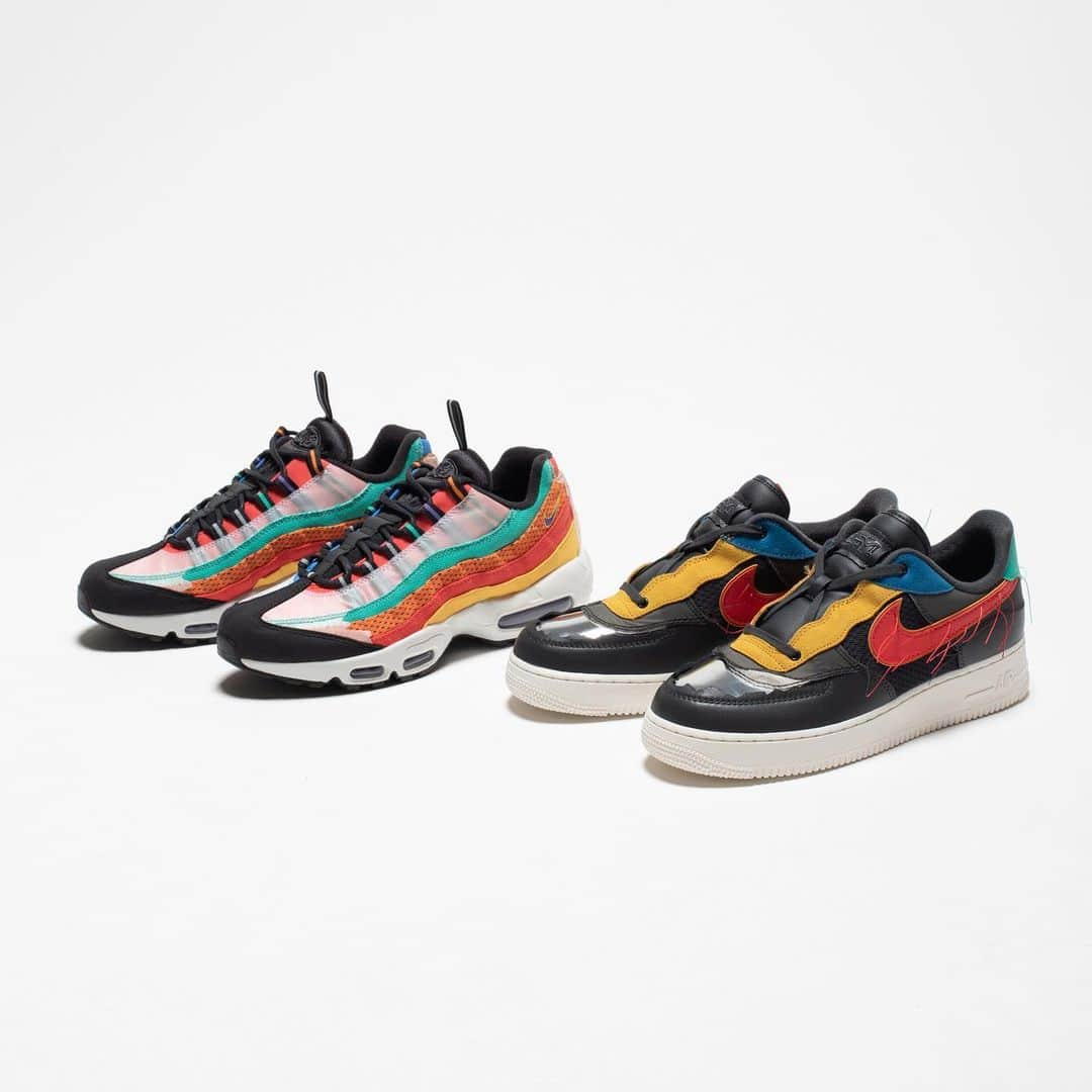 UNDFTDさんのインスタグラム写真 - (UNDFTDInstagram)「Nike Air Max 95 and Nike Air Force 1 Low 'Black History Month Pack' // Available Wednesday 2/19 at All Undefeated Chapter Stores and Undefeated.com」2月19日 10時00分 - undefeatedinc