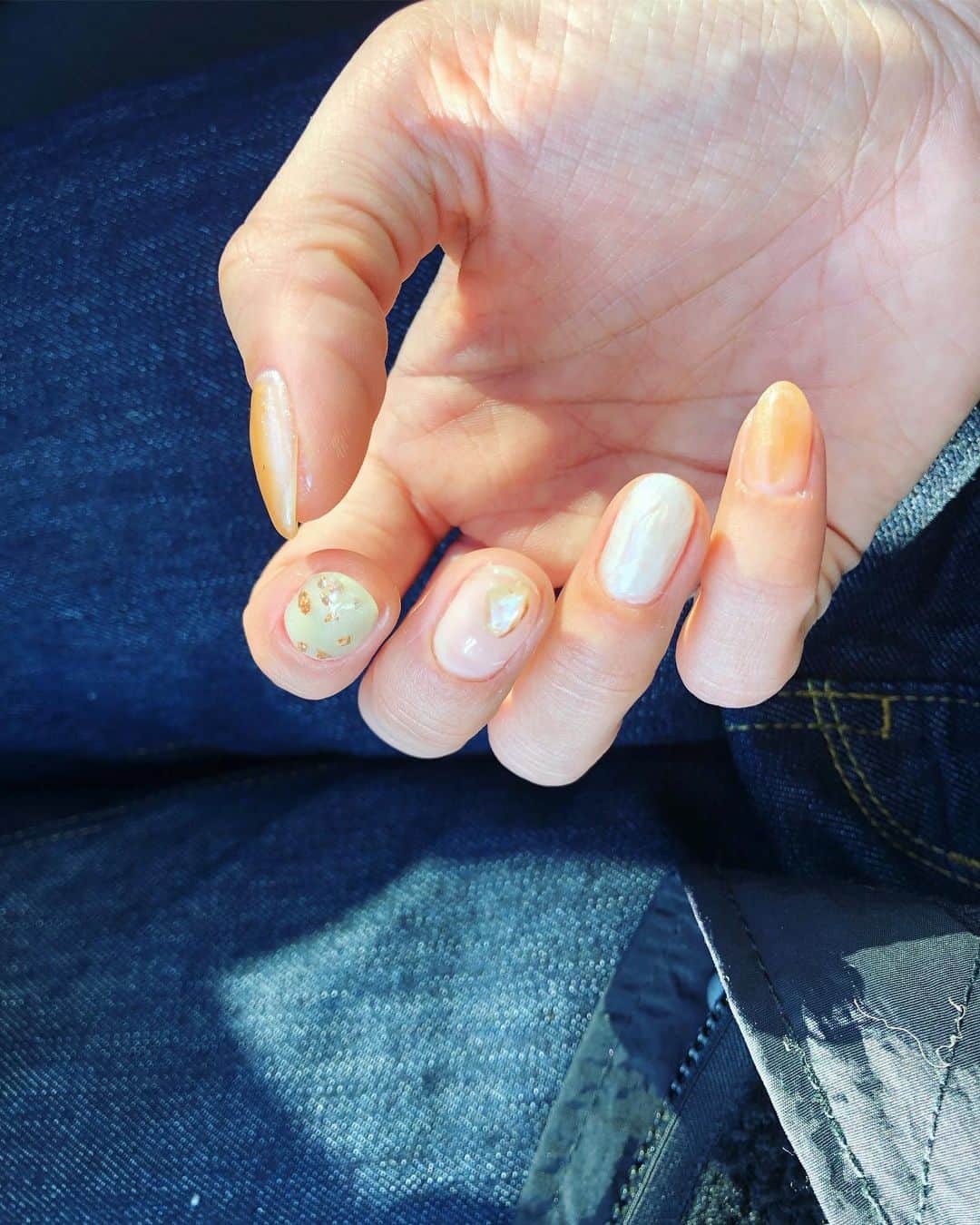 荒井奈緒美さんのインスタグラム写真 - (荒井奈緒美Instagram)「nail🌸  載せ忘れ🙌🏻 #nail#new#nails#fashion」2月19日 21時13分 - naomi__arai