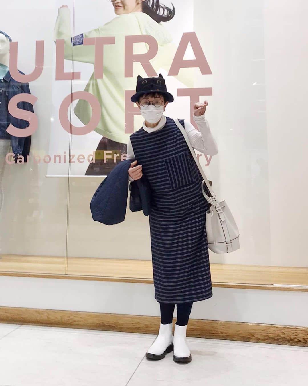 小川知子さんのインスタグラム写真 - (小川知子Instagram)「#映画#キャッツ#キャッ帽子 #マスク  キャッツだから😸😸😸 キャッツ帽子😀😀😀 マスクは必須！ どこも売り切れですねー」2月19日 16時13分 - tomoko_ogawa_