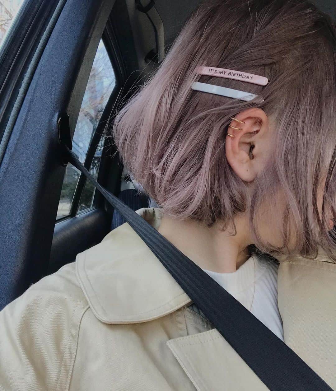 のインスタグラム：「new me🍇」