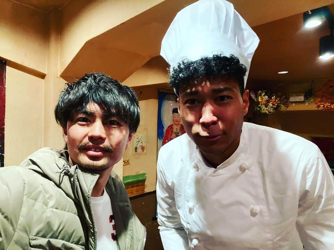 塩谷昂大さんのインスタグラム写真 - (塩谷昂大Instagram)「火葬　 相方が参加してくれました。 シェフ役 お楽しみに #火葬 #澤井一希 #映画」2月19日 19時53分 - kodai_shioya