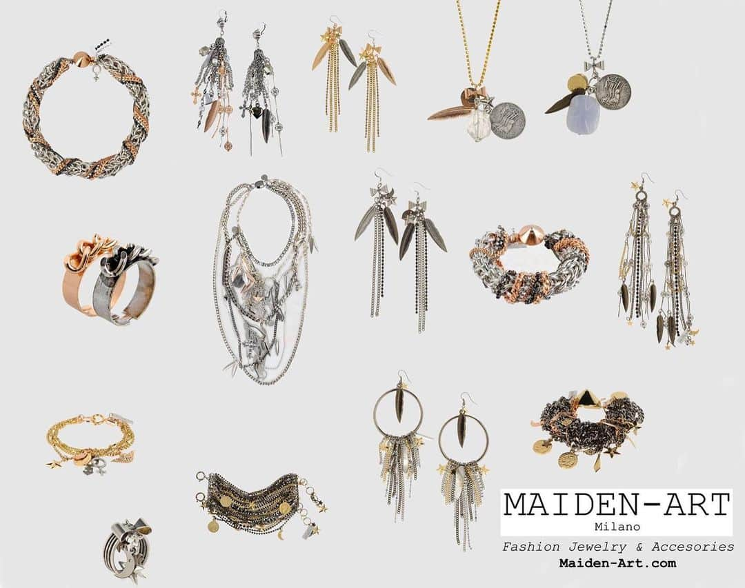 メイデンアートさんのインスタグラム写真 - (メイデンアートInstagram)「Some @maidenart iconic jewelry pieces ❤️ #maidenart #jewelry #statementjewelry #statementearrings #statementnecklace #statementnecklaces #statementbracelet #cuffbracelet #statementbracelets #italianjewelry #madeinitaly #bohochicjewelry #bohochic #rockchic #angera #varese #varesetheplacetobe #lakemaggiore #borntoshine」2月20日 6時56分 - maidenart