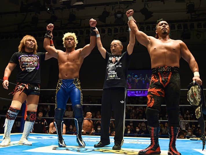 鷹木信悟さんのインスタグラム写真 - (鷹木信悟Instagram)「‪...感謝🙏‬ ‪#njpw‬ ‪#タイガー服部引退‬ ‪#LOSINGOBERNABLESdeJAPON ‬ ‪#prowrestling ‬」2月20日 0時10分 - takagi__shingo