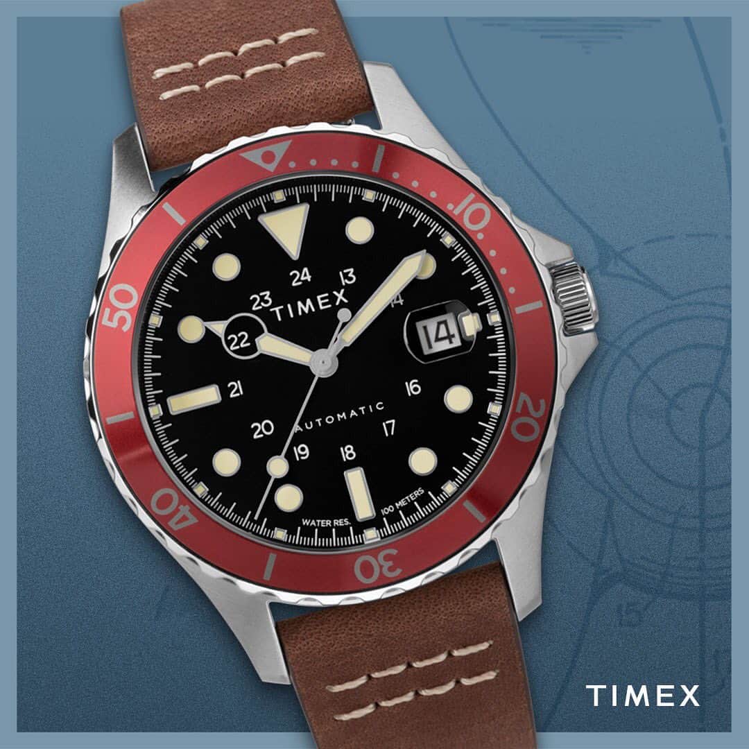 タイメックスさんのインスタグラム写真 - (タイメックスInstagram)「Our first diver-inspired watch with an automatic movement.  #timex #wedontstop #automatic ⌚: Navi XL Automatic」2月20日 0時32分 - timex