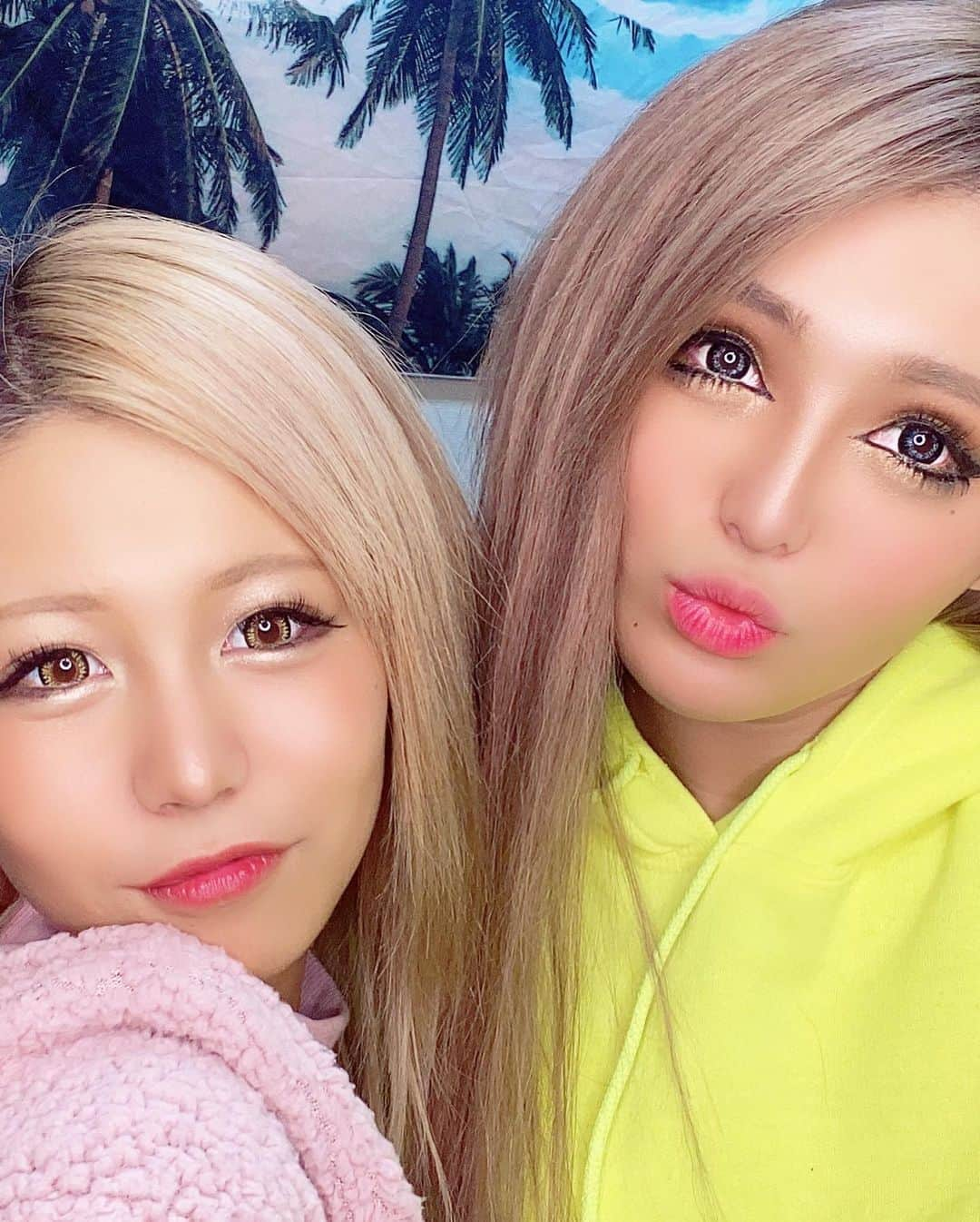 りこぴさんのインスタグラム写真 - (りこぴInstagram)「#すーちゃん #ぽーちゃん #もちゃ #チャンネルりこ #ギャル #黒ギャル #国分町 #仙台 #clubTEN #club昊 #シュナウザー #ポメラニアン #犬友 #ギャル友」2月20日 1時03分 - ashiyan8303