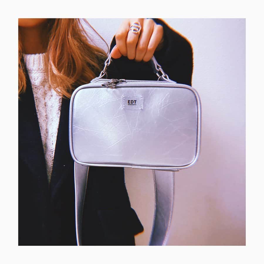 森彩乃さんのインスタグラム写真 - (森彩乃Instagram)「可愛い✴︎👽 #fashion #bag #silver #EDTofficial」2月20日 1時41分 - moriayano1119