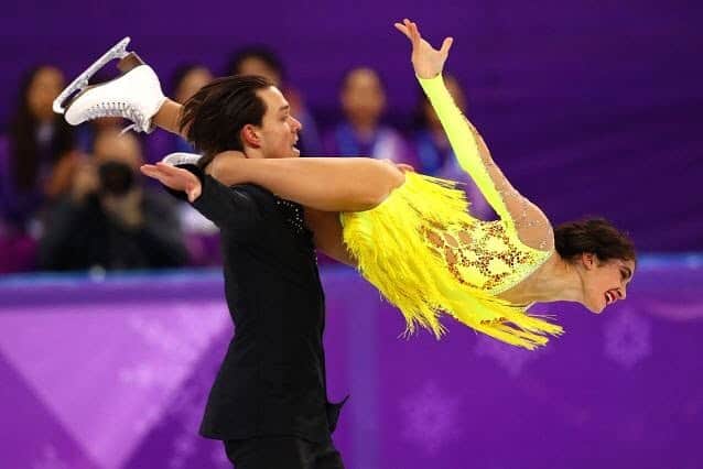ミハル・チェシカのインスタグラム：「Two years ago today my dream came true . . . . #olympic #pyongchangolympics2018 #2018 #dream #figure #skating #ice #dance」