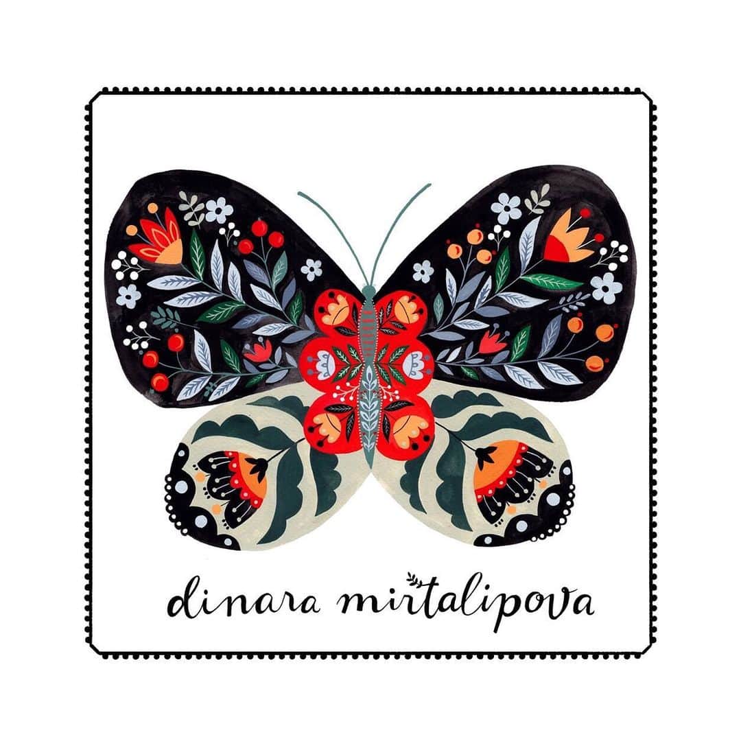 Dinara Mirtalipovaのインスタグラム：「You can find me on @illustratorsforhire, it’s a new global list of freelance illustrators, curated by Nate & Salli founders of @theydrawandcook and @theydrawandtravel. Nate and Salli have been known for promoting and supporting artist for years and they’ve always been so supportive of me in my career! For a freelance artist like myself, internet exposure often brings new clients and I’m always looking for exciting new collaborations. I’m truly honored to be asked to join this new platform ❤️ #illustratorsforhire」