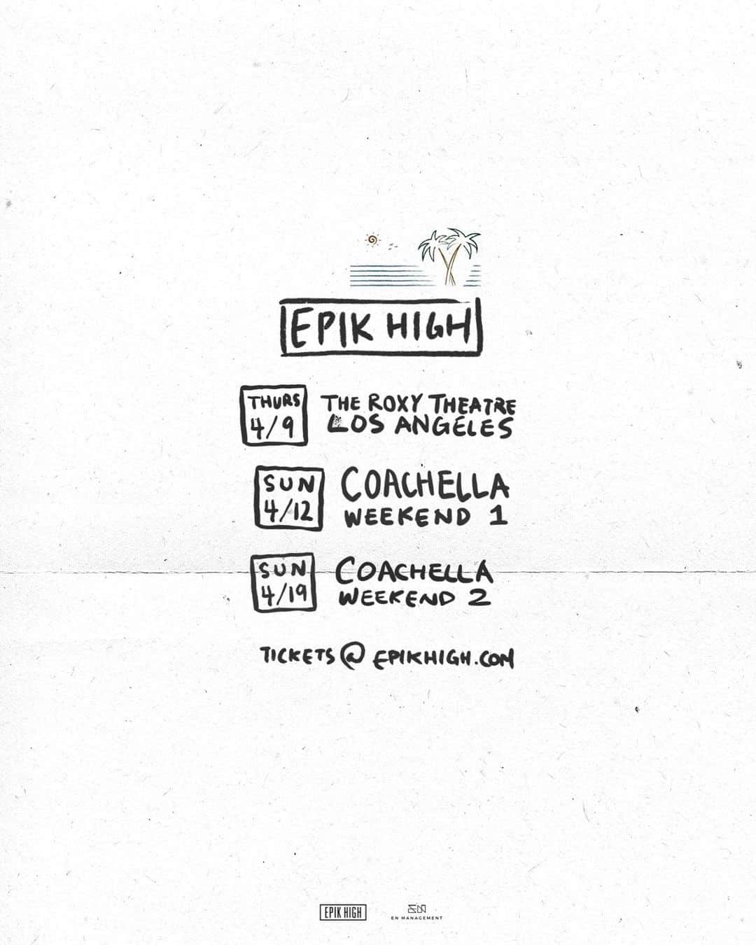 DJトゥーカッツ さんのインスタグラム写真 - (DJトゥーカッツ Instagram)「Epik High will be playing an intimate show at the legendary Roxy Theatre, 1 night only leading up to Coachella. Doors 8pm / Show 9pm. Tickets on sale Feb 28 (Noon PST) at http://epikhigh.com ⠀ comment a song request ⠀ #epikhigh #에픽하이 #epikhigh2020 #coachella」2月20日 5時42分 - realtukutz
