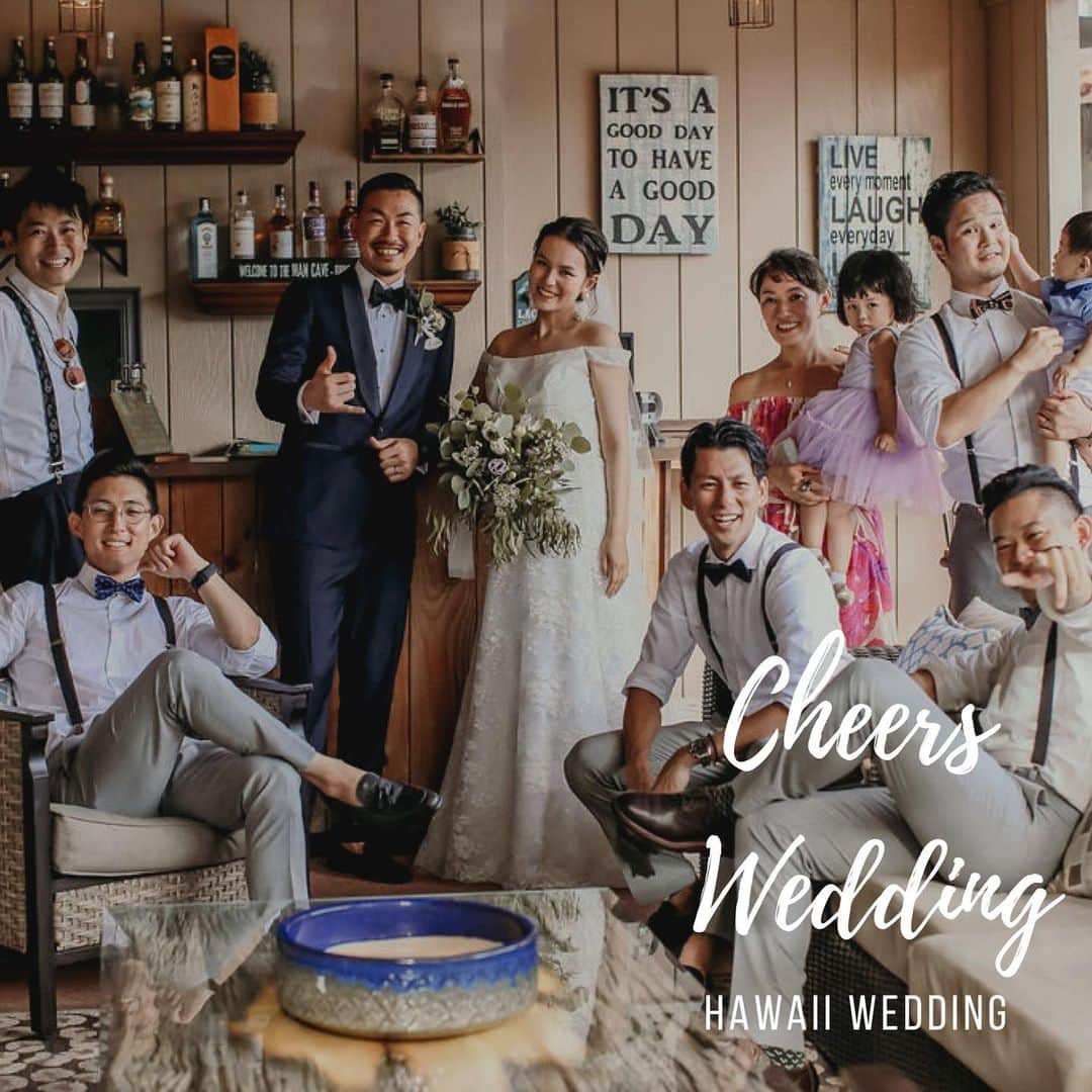 ハワイ挙式のCheersWedding チアーズウェディングのインスタグラム