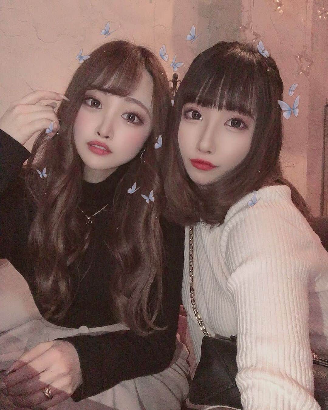 鳥海絢菜のインスタグラム：「だあいすき🦋 ・ ・ #キャバ嬢 #キャバクラ#新宿#歌舞伎 #北新地 #六本木 #西麻布 #ベネチアン東京 #selectshop #fashion #friends #girl #black #instagood」