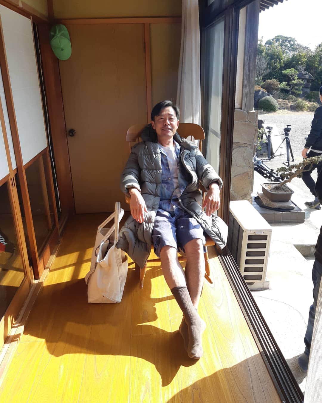 光石研のインスタグラム：「東京近郊、撮影中✌️ 【by 光石】」