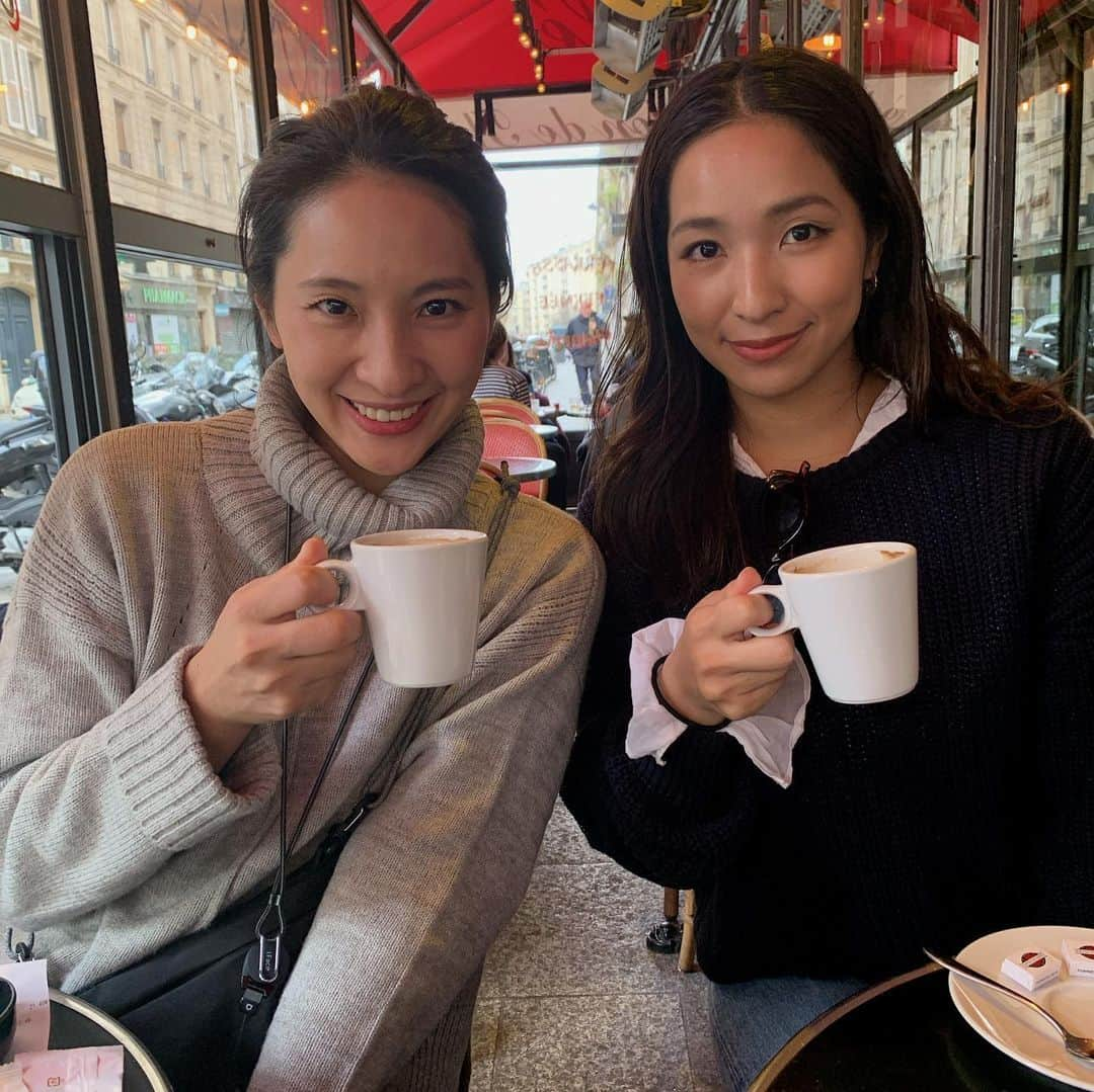 水崎綾女さんのインスタグラム写真 - (水崎綾女Instagram)「café☕️☕️☕️ w/my sis #coffee  #café #☕️ #sister」2月20日 11時50分 - misakiayame