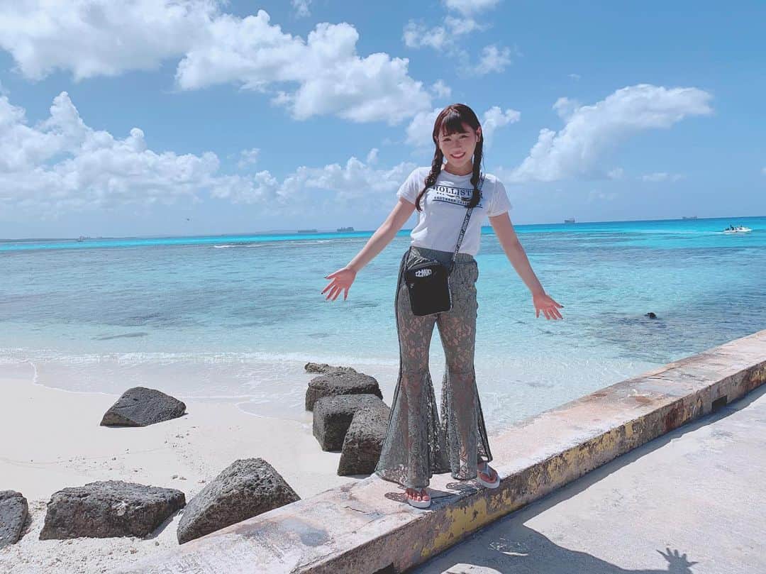 西野未姫さんのインスタグラム写真 - (西野未姫Instagram)「SAIPAN🌴☀️ #ロケ #saipan #マニャガハ島 #海」2月20日 13時09分 - nishinomiki_official