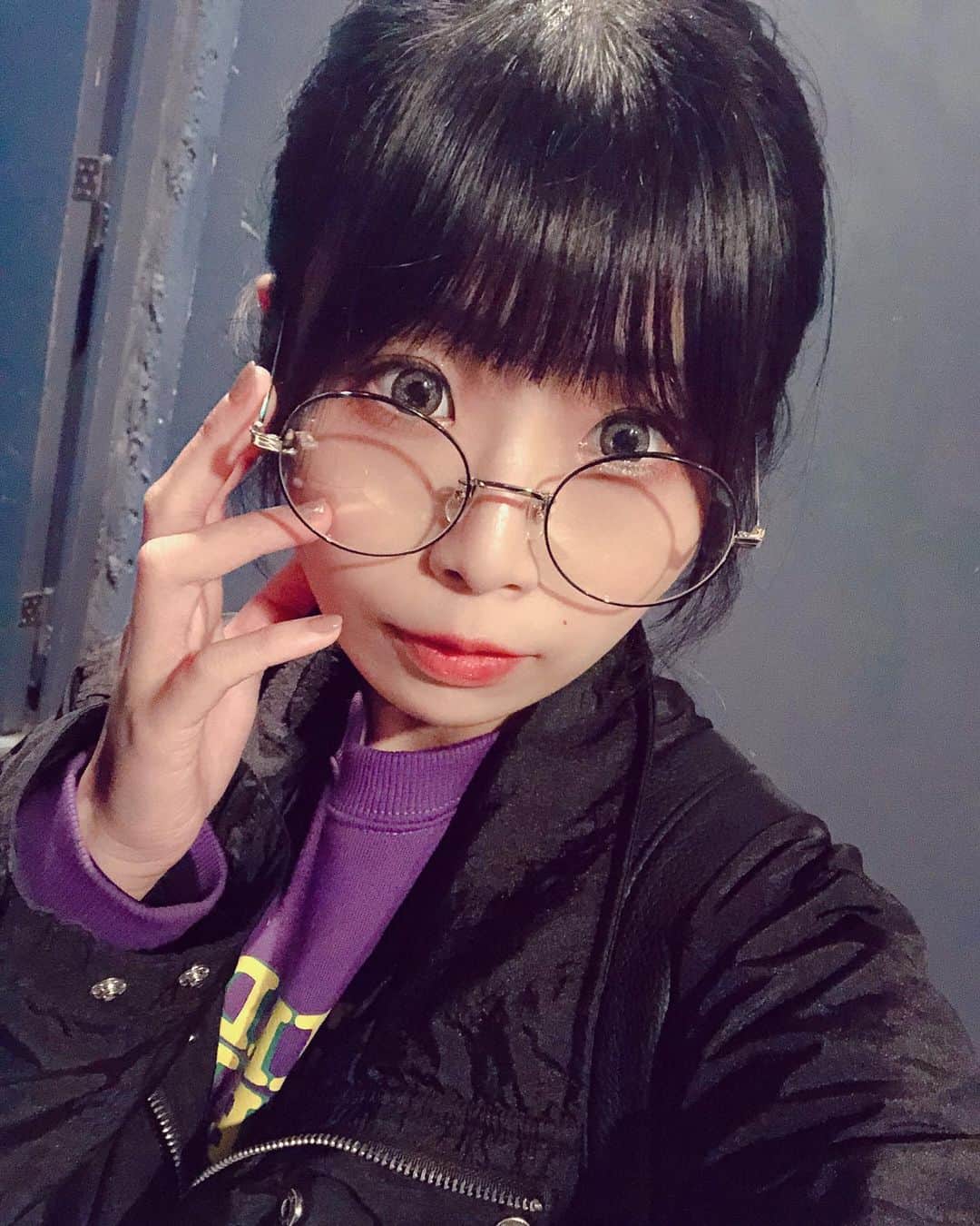 けちょんさんのインスタグラム写真 - (けちょんInstagram)「オリジナル眼鏡👓 久しぶりに装着したっ。」2月20日 14時40分 - ke_chon