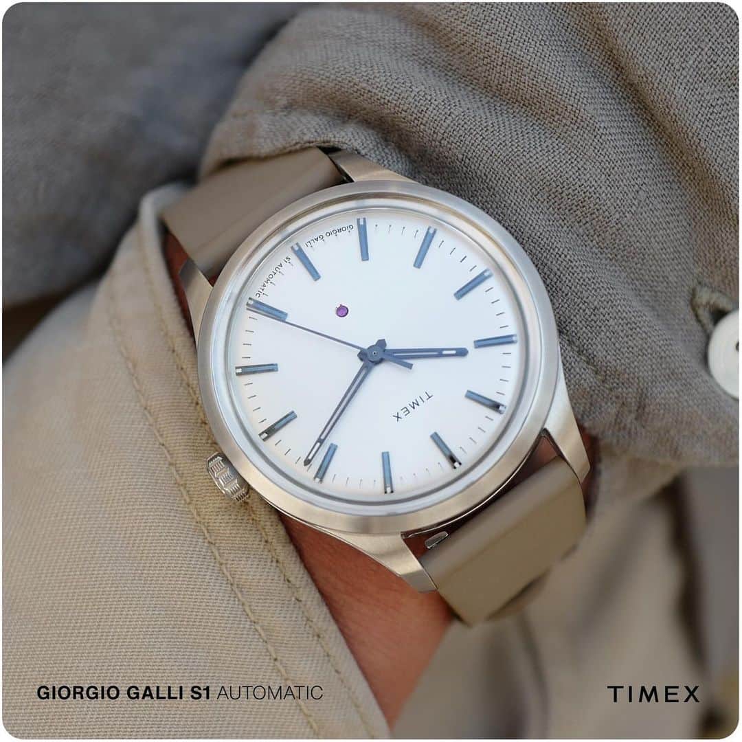 タイメックスさんのインスタグラム写真 - (タイメックスInstagram)「Change the look of your watch with special custom-designed straps made just for the Giorgio Galli S1. 📷: @g.galli  Available on Timex.com now. #timex #giorgiogalli #ggs1auto」2月21日 0時37分 - timex