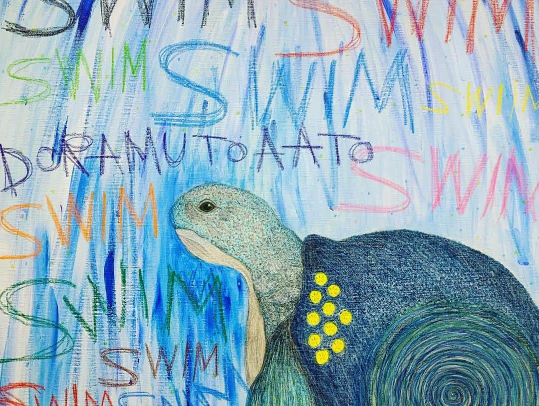 SATOKOさんのインスタグラム写真 - (SATOKOInstagram)「今回の個展で人気だった絵。 #satoko個展 #doramutoaato」2月20日 17時13分 - fc_satoko