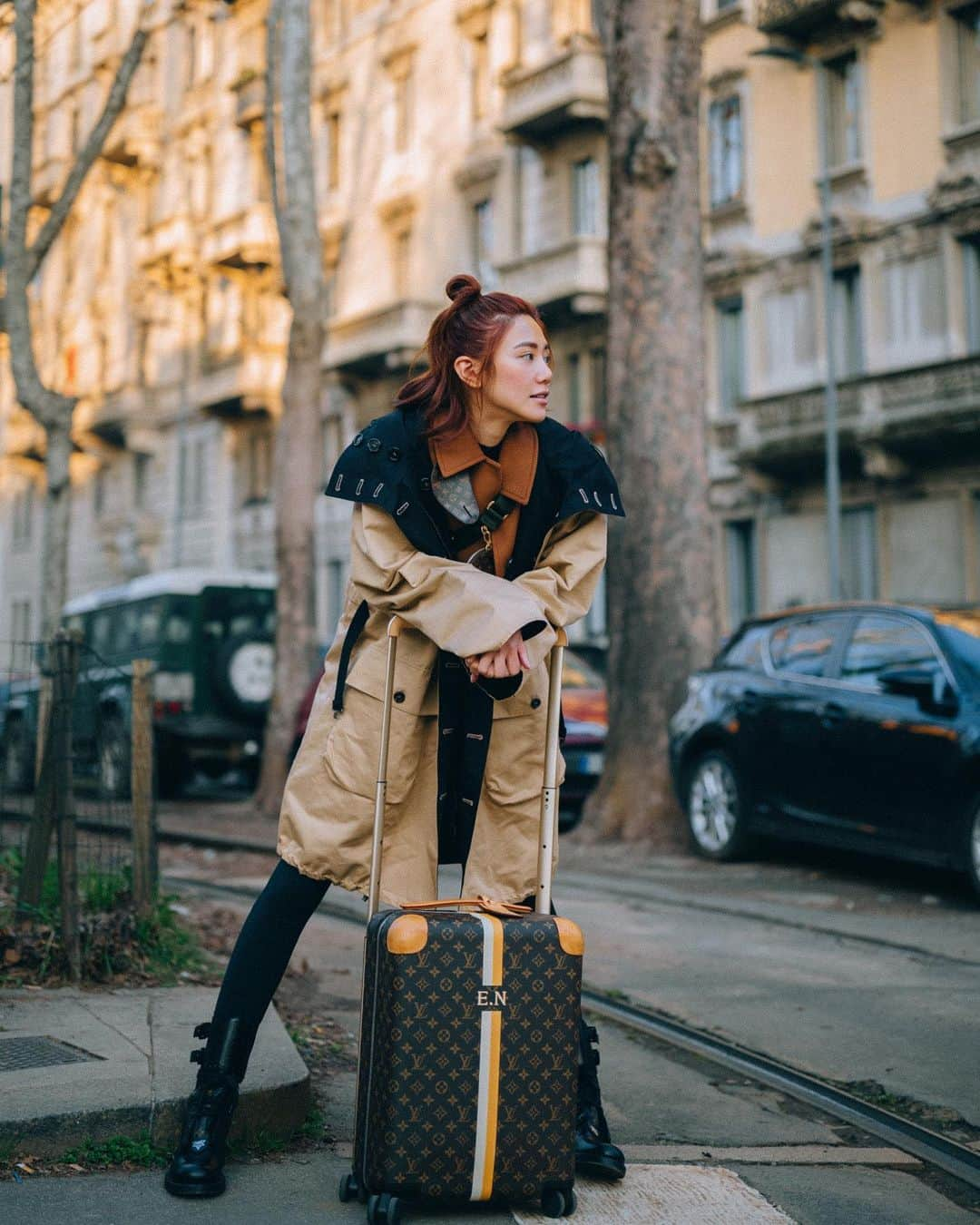 Elva Niさんのインスタグラム写真 - (Elva NiInstagram)「Good morning Milano🍕 #travelwithelva #MFW2020 #elvainmfw」2月20日 18時02分 - misselvani