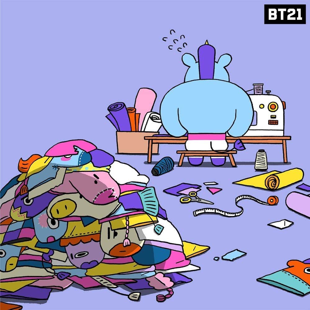 BT21 Stars of tomorrow, UNIVERSTAR!さんのインスタグラム写真 - (BT21 Stars of tomorrow, UNIVERSTAR!Instagram)「Pulling an all-nighter for you-know-who. 😉 ⠀ Check out the owner of the mask if you haven’t! ⠀ 👉 Link in bio ⠀ #Dance #Mentor #CONN #Mask #BT21_UNIVERSE #ANIMATION #EP08 #MANG #ChildhoodMemories #BT21」2月20日 18時00分 - bt21_official