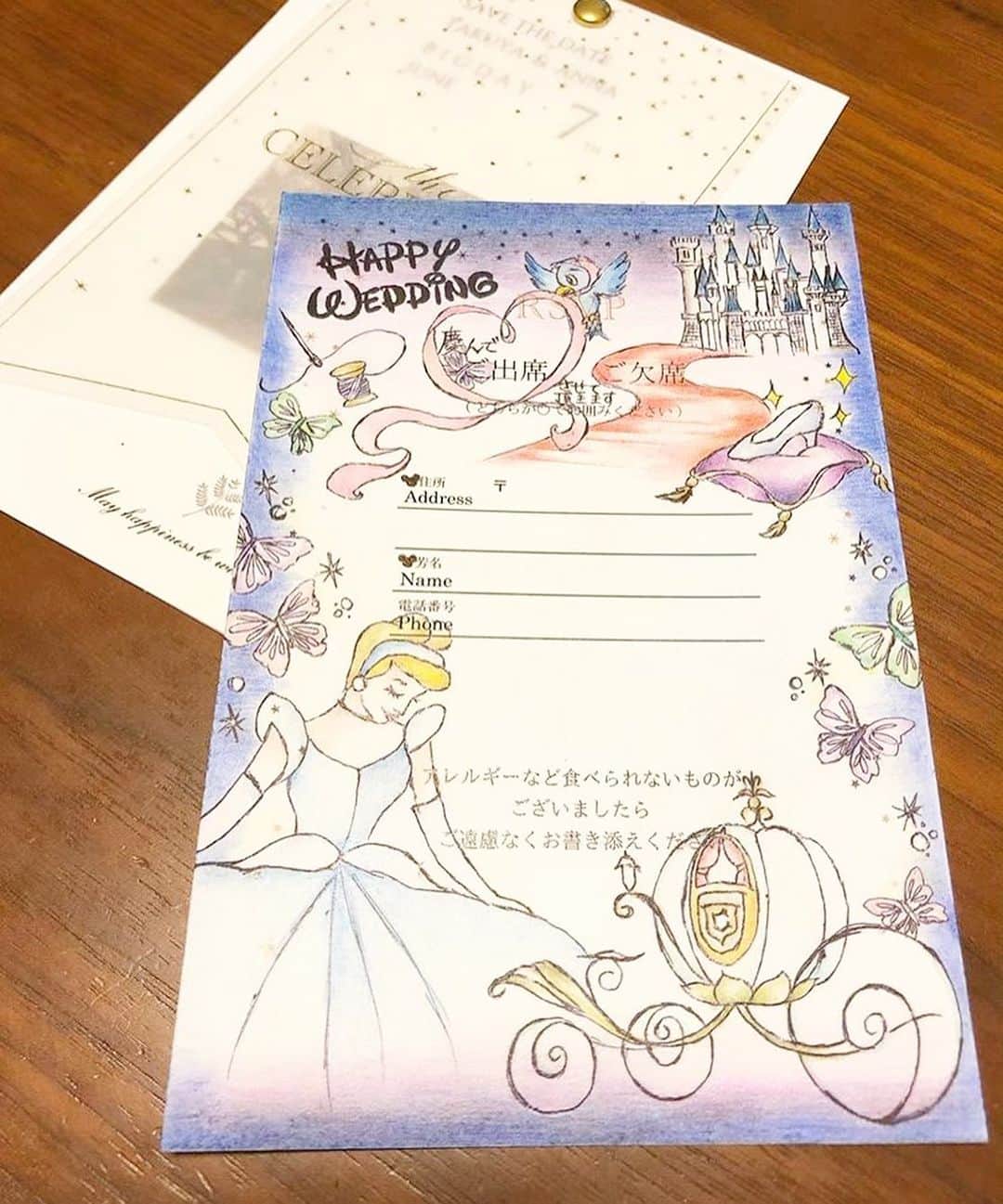 プレ花嫁の結婚式準備アプリ ウェディングニュースさんのインスタグラム写真 プレ花嫁の結婚式準備アプリ ウェディングニュースinstagram ディズニープリンセスの招待状アート５選 Weddingnews Editor まいにち150記事を配信 アプリも