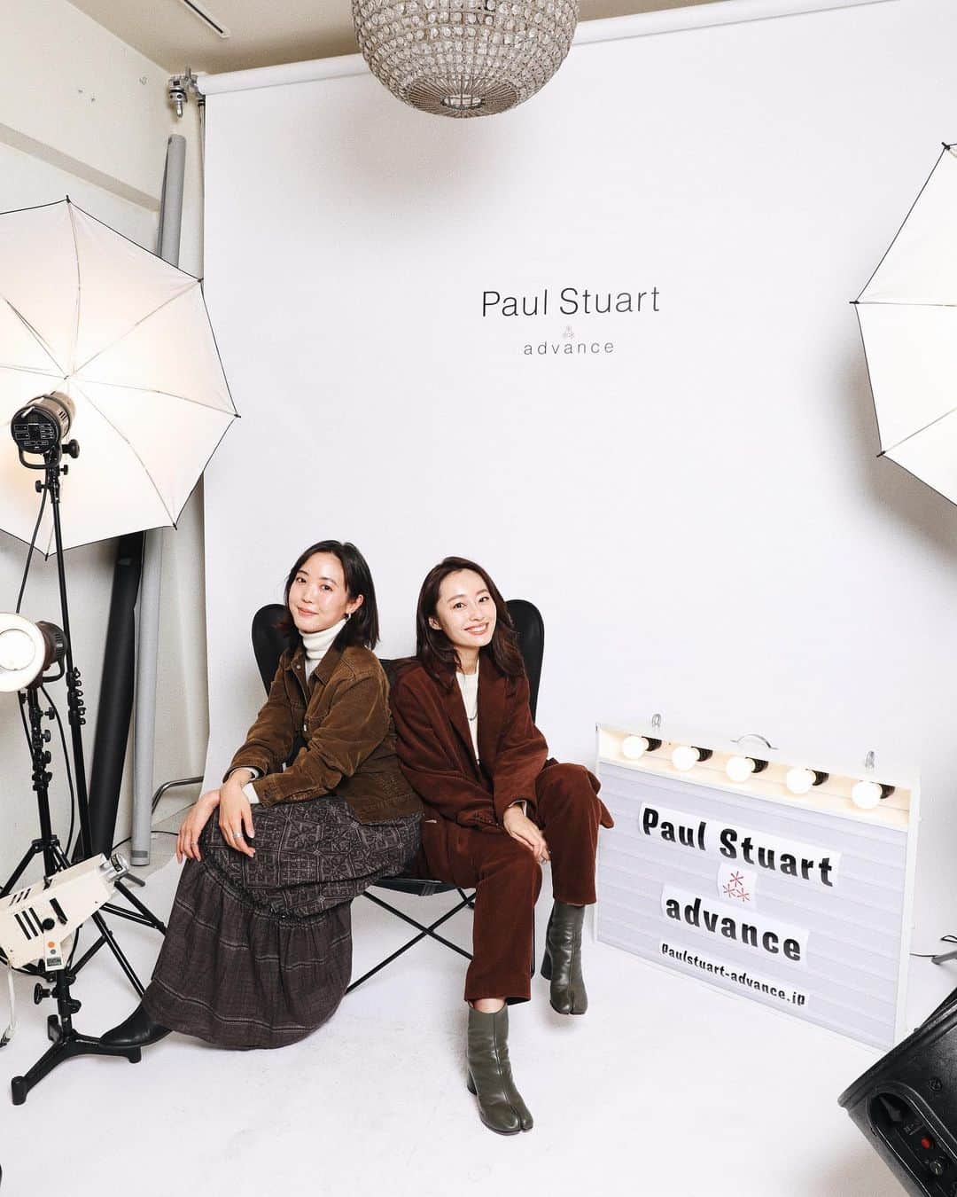 小祝麻里亜のインスタグラム：「PAUL STUART advanceが、ついに明日からローンチするそうです😊🗽🇺🇸スタイリッシュだけど、ジェンダーレス。そしてデイリーに着まわせそうなアイテムが多くて🙆‍♀️可愛い洋服を着ると、元気が出ますよね❣️ ． 写真は相変わらず芯がしっかりしてて素敵なレイちゃんと💞近況聞けてうれしかったな☺️☺️ ． ＿＿＿＿＿＿＿＿＿＿ #ポールスチュアートアドバンス #paulstuartadvance #paulstuart #fashion #launch #오오티디 #데일리룩 #패션 #옷스타그램 #패션스타그램 #친스타그램」
