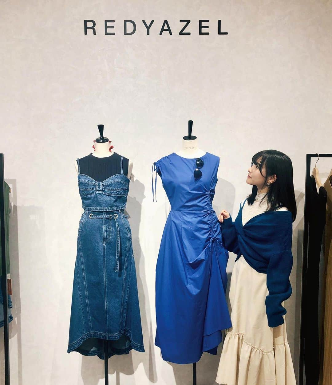 福岡聖菜さんのインスタグラム写真 - (福岡聖菜Instagram)「@redyazel 展示会へ 夏なんてまだまだ先だ〜と 思ってたのだけど お洋服を見ていたら楽しみになってきたなぁ。。 * * 少し、ガーリーなテイストに挑戦する予定。 楽しみにしててくれると嬉しいな☺️ * * #redyazel  #展示会　 #summer  #夏コーデ #青コーデ」2月20日 23時16分 - seina___ff