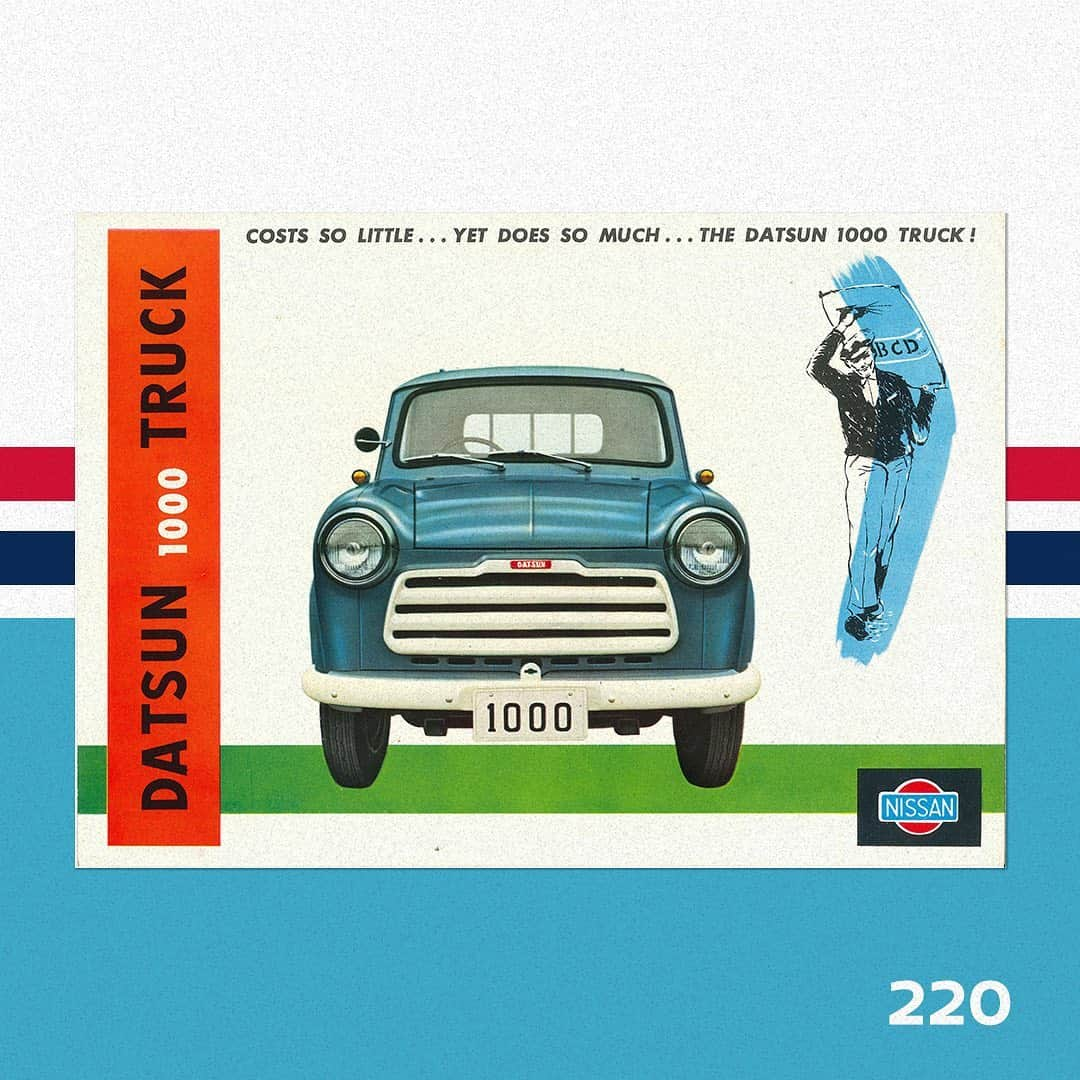 Nissanさんのインスタグラム写真 - (NissanInstagram)「Today is the 20th of February 2020 so we wanted to share some of #Nissan #Datsun products which have the number #20 in their model codes! Many of them correspond to #Pickup and Van generations. #20022020 #620 #220 #B120 #E20 #720 #TBT」2月20日 23時13分 - nissan