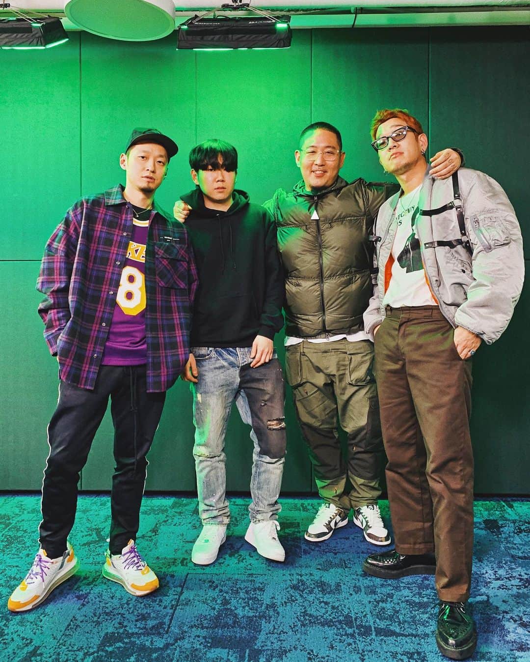 thequiettのインスタグラム：「오늘도 들어주셔서 감사합니다! 🙏 @yumdda @bassagong_ @ashiroo @changmo_ @now.kr」