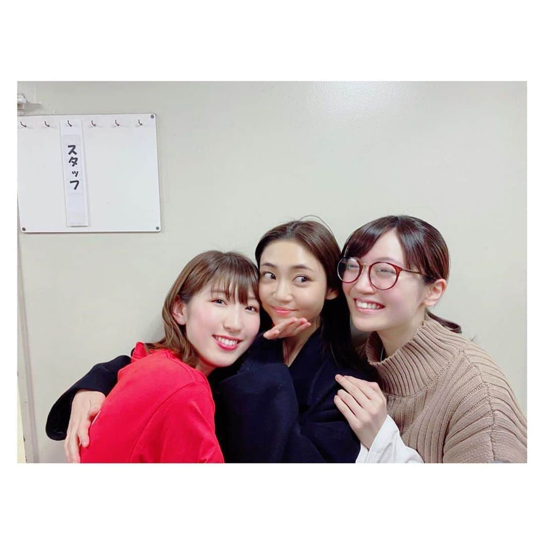 山谷花純さんのインスタグラム写真 - (山谷花純Instagram)「事務所の後輩 前島亜美ちゃんと日比美思ちゃんが出演している舞台『バレンタイン・ブルー』アフタートークありがとうございました。  急いでベットの中へ。 明日も頑張ります^ ^  #前島亜美 #日比美思 #バレブル #avex #博品館劇場」2月21日 0時14分 - kasuminwoooow