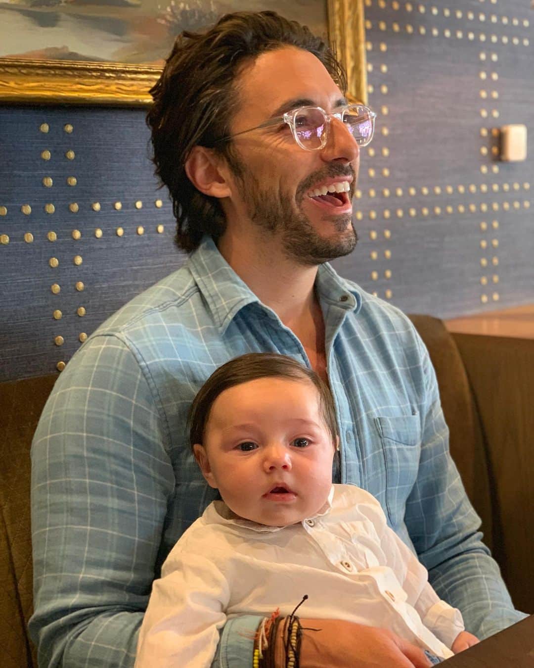 クレア・ホルトのインスタグラム：「HAPPY BIRTHDAY ZADDY ILYSM!!! ❤️」