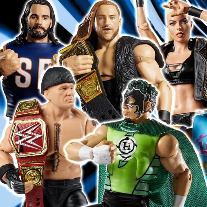 WWEさんのインスタグラム写真 - (WWEInstagram)「The newest Mattel WWE Figures at @ringsidec are HERE! 🔥 Snag your very own @@wwerollins, @mandysacs, @petedunneyxb, @shanehelmscom figures and MORE!」2月21日 6時00分 - wwe