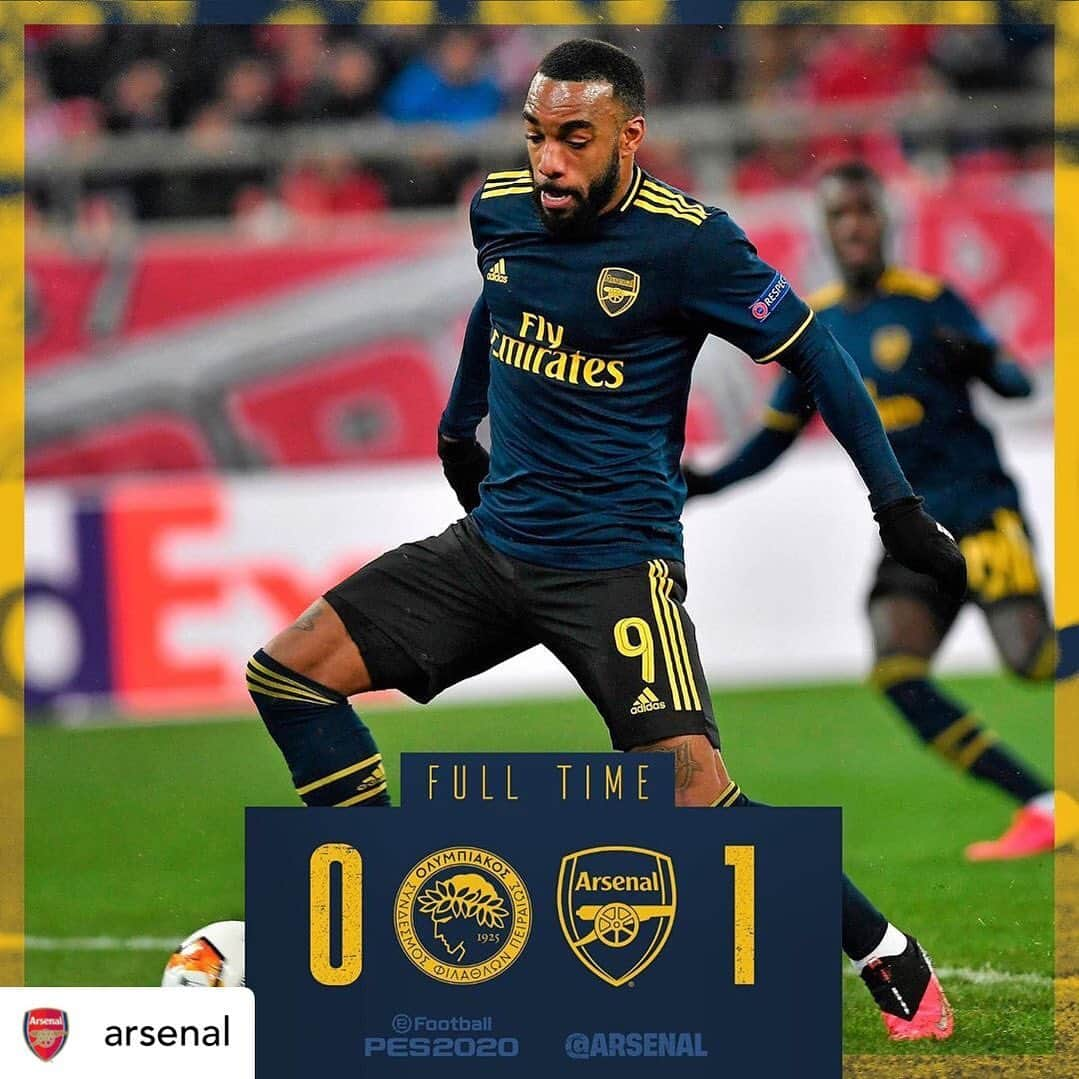 プレミアリーグさんのインスタグラム写真 - (プレミアリーグInstagram)「Victory for Arsena!  Repost • @arsenal Back to London with the lead and a crucial away goal! 💪」2月21日 7時06分 - premierleague