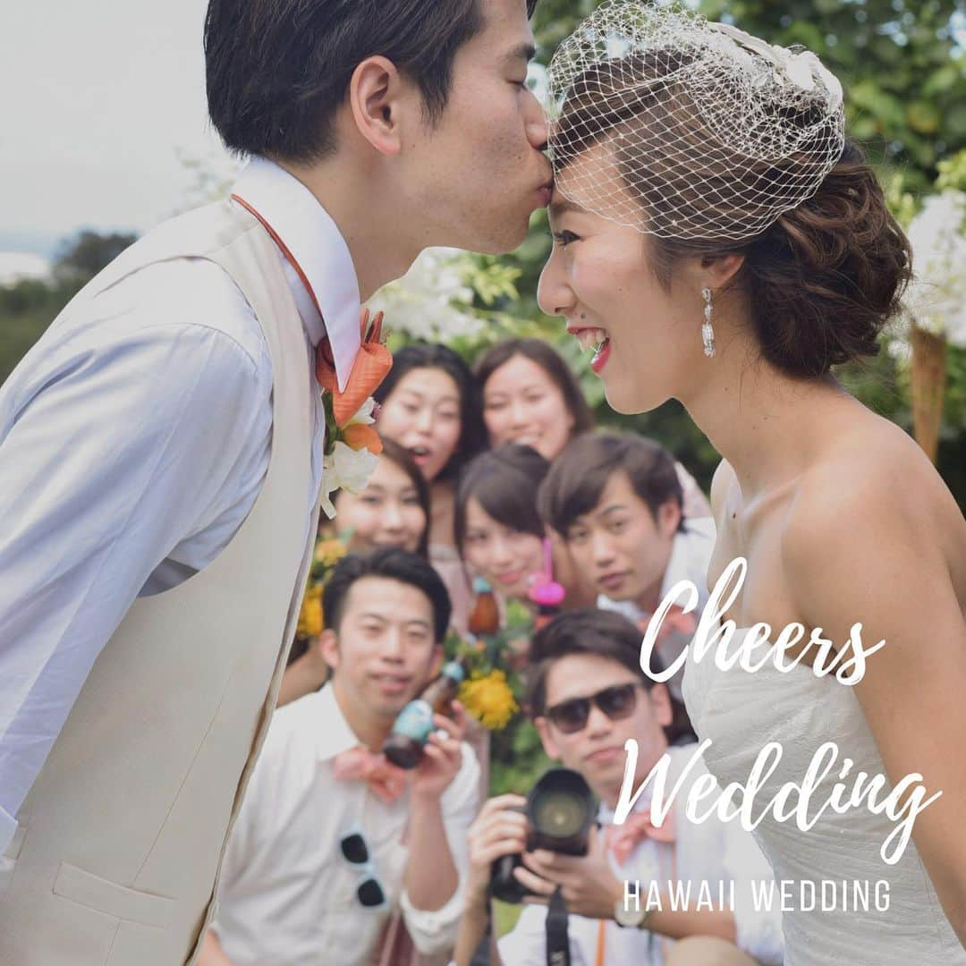 ハワイ挙式のCheersWedding チアーズウェディングのインスタグラム