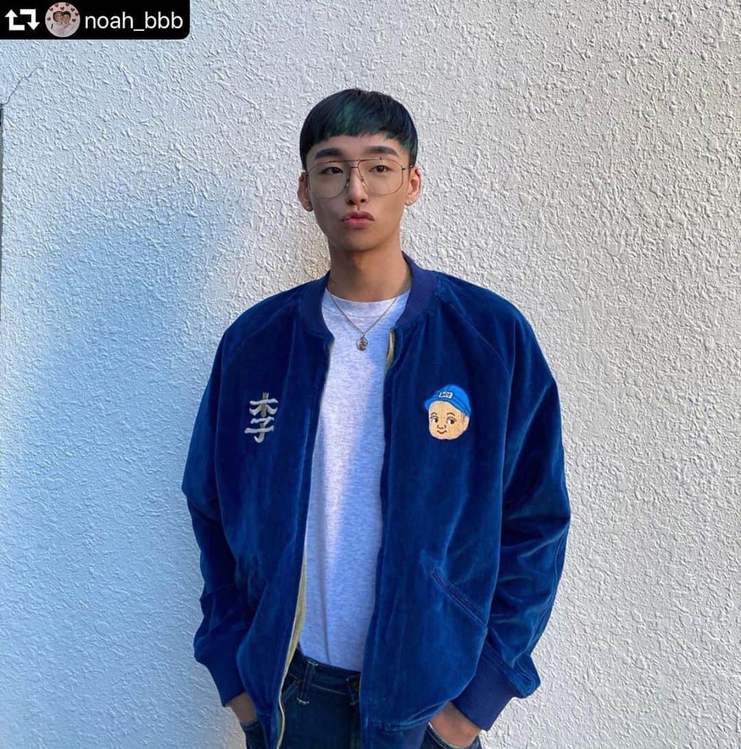 のインスタグラム：「Lee and Lee Noah ... #repost @noah_bbb ・・・ I’m a boy, Lee 🧢 #李#NoahLee」