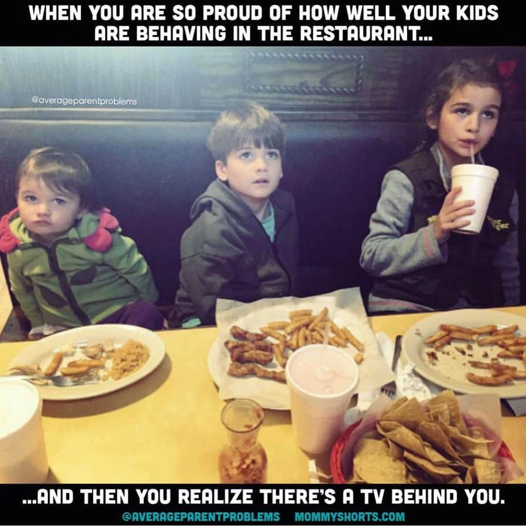 Average Parent Problemsさんのインスタグラム写真 - (Average Parent ProblemsInstagram)「The third phase is when you realize you are totally okay with that and enjoy your meal. #averageparentproblems」2月21日 9時07分 - averageparentproblems