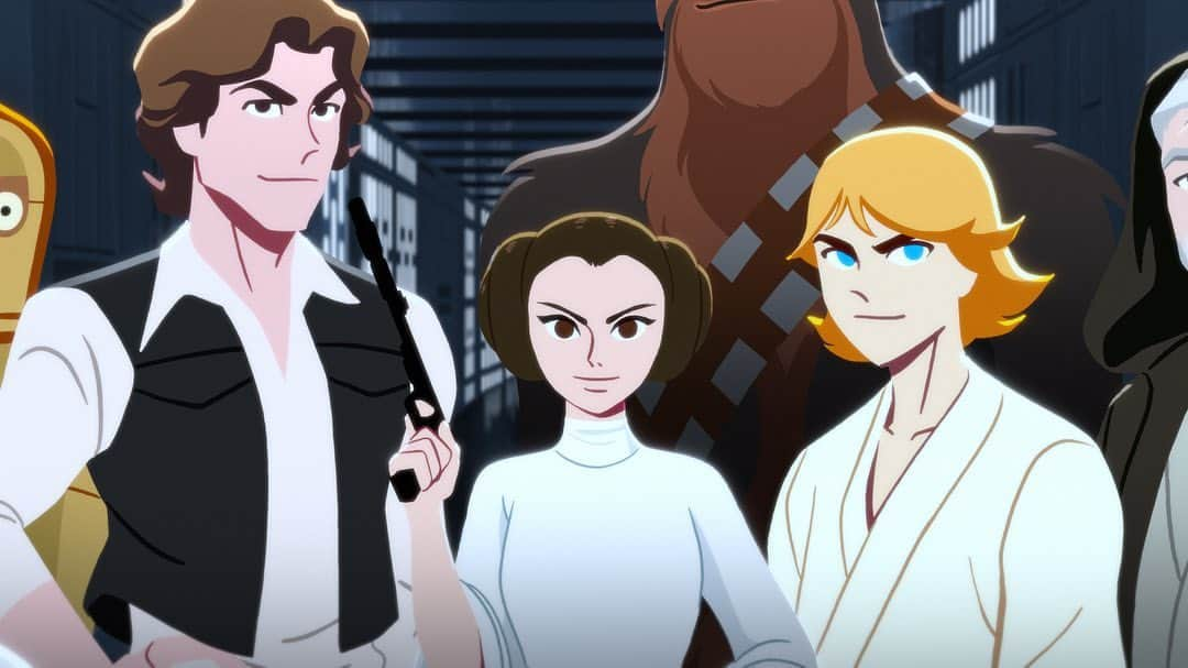 スター・ウォーズさんのインスタグラム写真 - (スター・ウォーズInstagram)「Princess. General. Resistance hero and inspiration. Watch the latest #GalaxyOfAdventures short honoring the legacy of Leia Organa, now on the Star Wars Kids YouTube channel.」3月21日 6時39分 - starwars