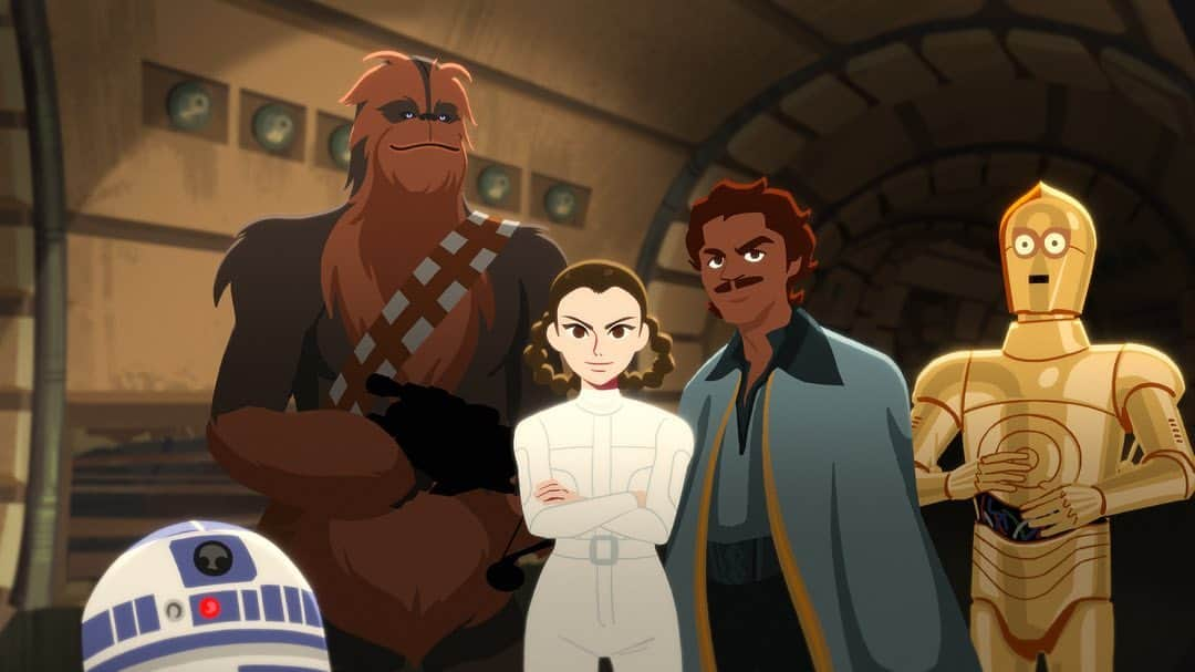 スター・ウォーズさんのインスタグラム写真 - (スター・ウォーズInstagram)「Princess. General. Resistance hero and inspiration. Watch the latest #GalaxyOfAdventures short honoring the legacy of Leia Organa, now on the Star Wars Kids YouTube channel.」3月21日 6時39分 - starwars