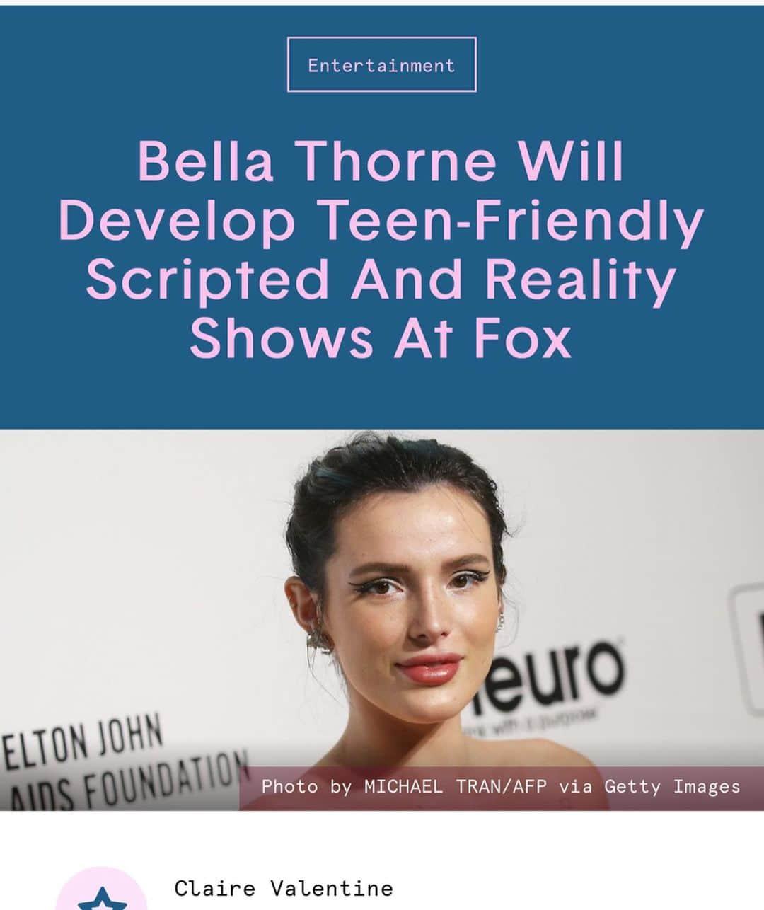 ベラ・ゾーンさんのインスタグラム写真 - (ベラ・ゾーンInstagram)「So honored to be be a generational voice for the network @foxtv 🙌」3月21日 7時19分 - bellathorne