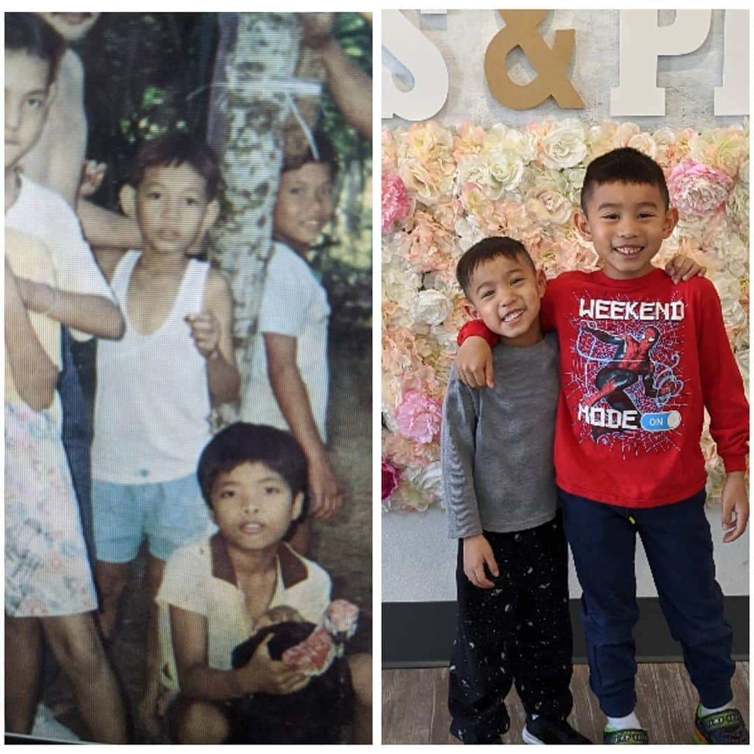 Noito Donaireさんのインスタグラム写真 - (Noito DonaireInstagram)「#flashbackfriday Which one of my boys looks the most like me?  Jarel or Logan? . #boydad #sons #proudpapa #boys #philippines #lasvegas #oldpictures #growinguptoofast」3月21日 7時48分 - nonitodonaire