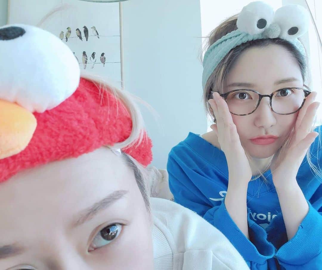ひかりんさんのインスタグラム写真 - (ひかりんInstagram)「♥️We matchy matchy 💙 @kitsurie  love you」3月21日 11時55分 - __hikarin