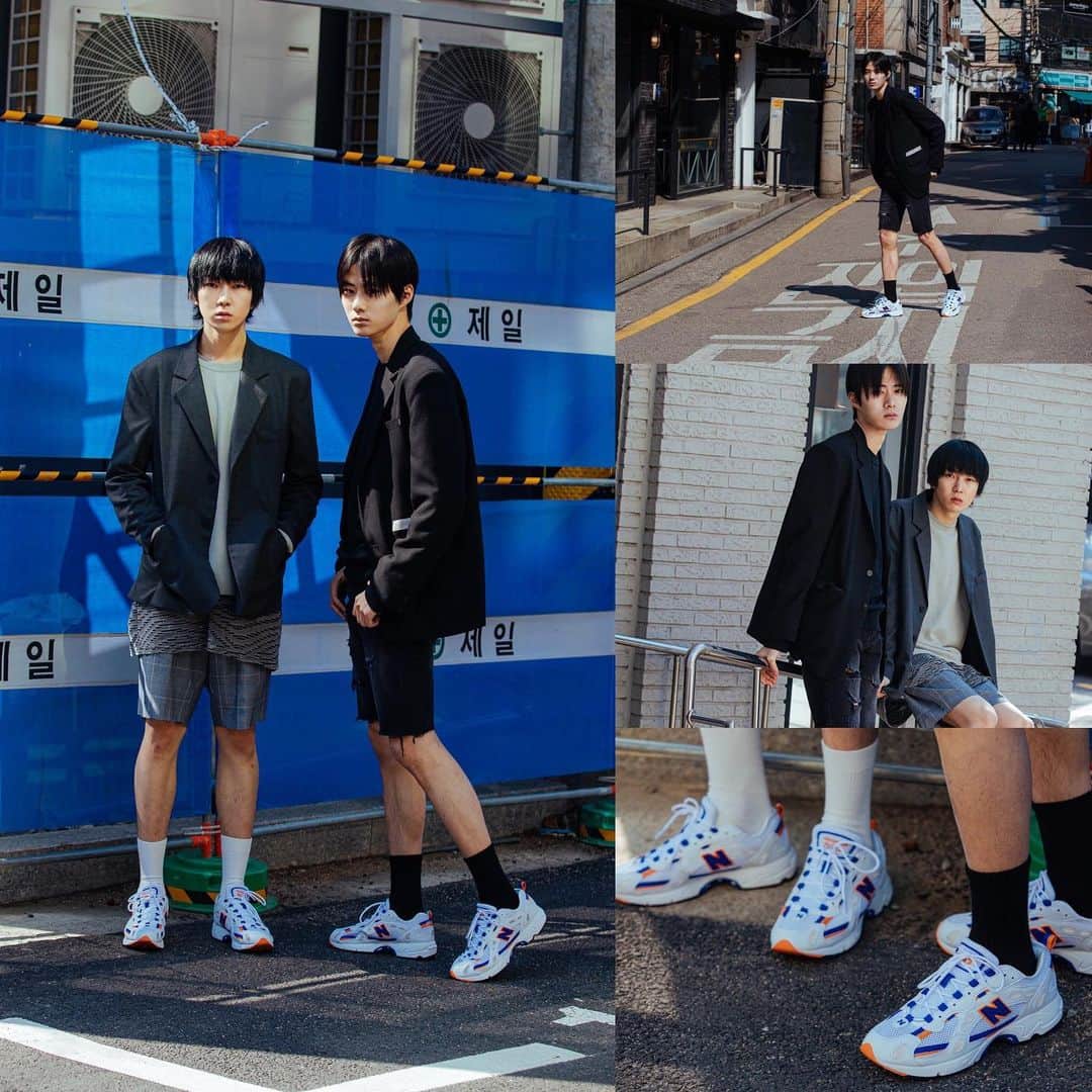 가로수길 , Seoulのインスタグラム：「Work @nblifestyle_kr 🔥 오랜만에 뉴발란스 신발 너무 이뻐 . . #뉴발란스827」