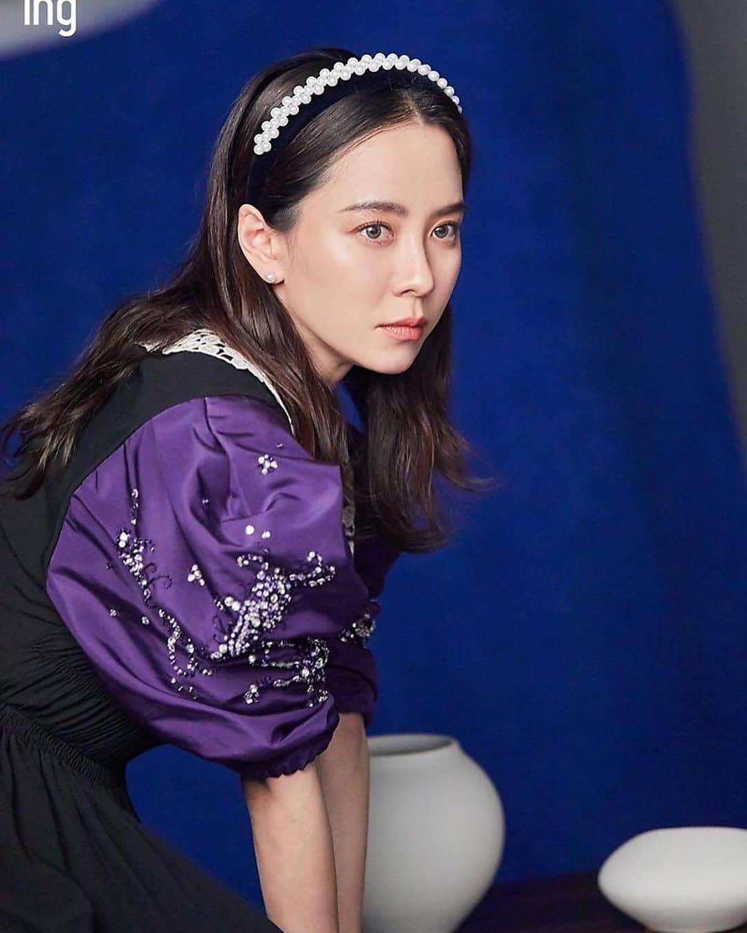 ソン・ジヒョさんのインスタグラム写真 - (ソン・ジヒョInstagram)「#SongJiHyo shooting for #VogueKorea behind the scene」3月21日 12時42分 - jihyo_0815