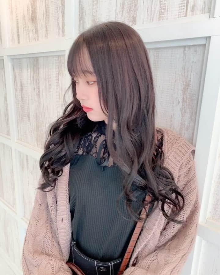 平野夢来（ゆぴぴ）のインスタグラム：「@yukke0812 さん‪‪🙌 ・ ・ ・ 超急遽、エクを足して頂きました🙌 お忙しい中本当に有難う御座います #エク #黒髪ロング #ゆぴぴ」