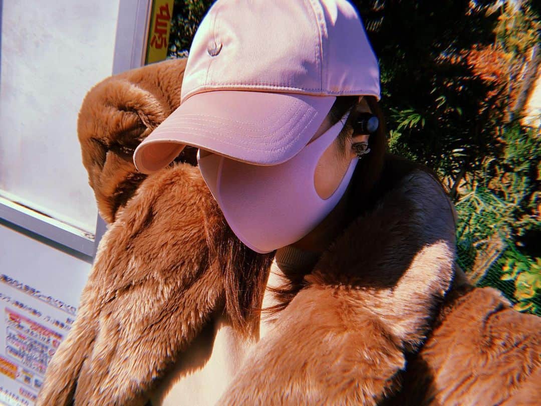 のインスタグラム：「花粉すごいし、コロナもあるし、 洗えるマスクは洗って使っています。皆様もお気を付け下さい。」