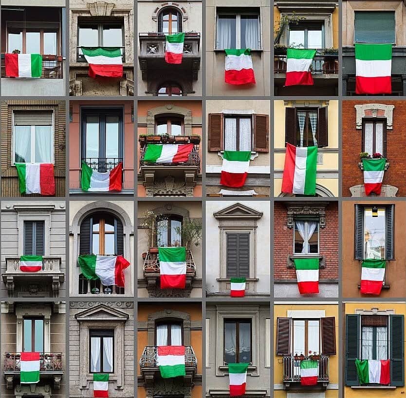 ラウラ・パウジーニさんのインスタグラム写真 - (ラウラ・パウジーニInstagram)「#Italia.  Italiani.  Questa bandiera siamo noi. Quelle finestre chiuse siamo noi.  Siamo i balconi aperti che cantano la forza e siamo le persone che applaudono la saggezza e il sacrificio dei medici, degli infermieri e tutti coloro che stanno aiutando i nostri connazionali contagiati.  Siamo le preghiere e le bestemmie.  Siamo la perseveranza e la perdita di pazienza.  Siamo i difetti e le virtù. Siamo i disegni dei quadri, le parole delle poesie, siamo i portici, le chiese, le mura dalla scultorea bellezza.  Quelle che abbiamo creato noi.  Noi italiani. Siamo il casino e l’obbedienza. Siamo spesso l’abbondanza.  Siamo tutti i colori del pennello, gli stessi colori che troviamo nel piatto. Siamo il cibo che nasce solo qui... tra montagne, colline, mari, laghi e fiumi.  Siamo l’amore che si fa nei campi di peschi in fiore.  Siamo il bacio rubato in un valzer.  Siamo una canzone trap nella piazza più antica.  Siamo il vestito più elegante del mondo portato all’alba in un bar desolato.  Siamo la malinconia nascosta in un sorriso.  Siamo una carezza che a volte non è un perdono.  Siamo il sacrificio.  Siamo. L’Italia è la Mia terra.  E io sono Sua.  Onore a questa Patria che alcuni chiamano, per la sua storia, sorella maggiore. Ma un sorella maggiore vera, la si ascolta, per il suo esempio.  E una sorella, non si abbandona mai, specialmente mentre piange. Laura #iorestoacasa  Other languages in the comments ⬇️」3月18日 2時35分 - laurapausini