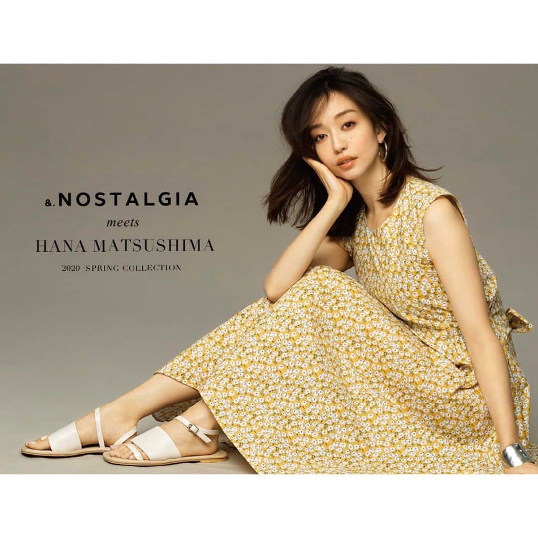 松島花さんのインスタグラム写真 - (松島花Instagram)「: (スワイプしてね👆🏻) 🌼 @nostalgia_jp  meets HANA MATSUSHIMA🌼 👗2019 SPRING COLLECTION👡 ノスタルジアの春の新作コレクション 是非HPでチェックしてくださいね😉🍀 : #nostalgia #2020 #spring  #collection #fashion  #ノスタルジア #春コレクション #ファッション #松島花」3月17日 18時50分 - hana_matsushima_official