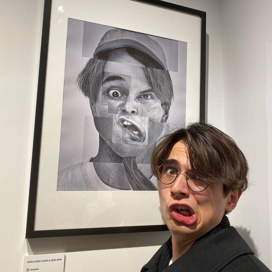 岡本至恩のインスタグラム：「Throw back from Pablo's exhibition. Thanks @chezpabs 🔥」