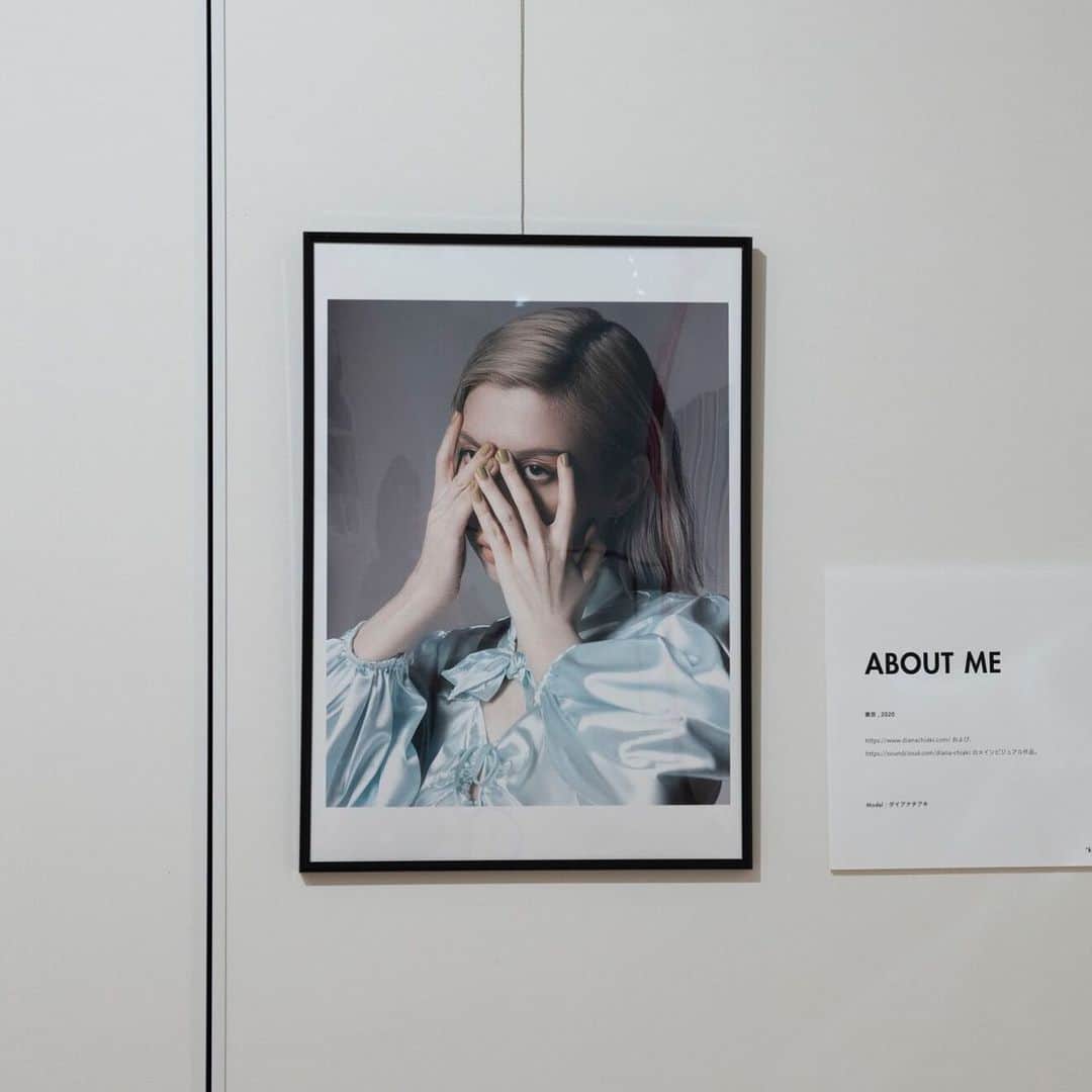 ダイアナチアキのインスタグラム：「Mina Kitano photo exhibition 2020」