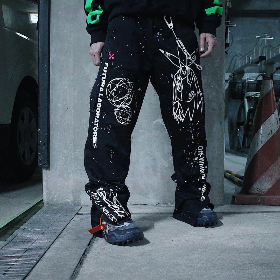 off ー white カーゴパンツ 31 (ブラック)（OFF-WHITE(オフホワイト 