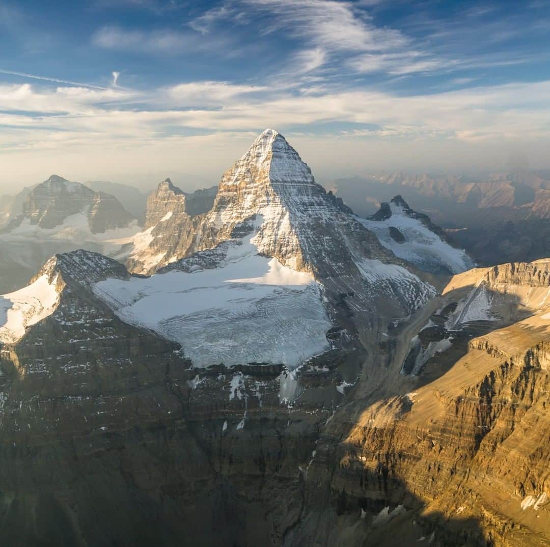 National Geographic Travelさんのインスタグラム写真 - (National Geographic TravelInstagram)「Photo by @chrisburkard | Planning an Alberta trip is a long process. Sometimes we’re exploring the topography on Google Earth, looking at trail maps and videos, or just studying photographs trying to examine everything we can to find a place of interest. It’s difficult to pick just one place that stood out to me. But Mount Assiniboine, also unofficially known as "the Matterhorn of the Rockies," is one of them. Located on the Great Divide, Mount Assiniboine is the highest peak in the Southern Continental Ranges of the Canadian Rockies. This place is different from my home state of California. It has this rugged and raw aesthetic that has been forever ingrained into my memory.」3月17日 21時07分 - natgeotravel